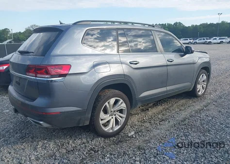 2022 Volkswagen Atlas 3.6L V6 Se W/Technology from USA, damaged, VIN 1V2JR2CA6NC518824